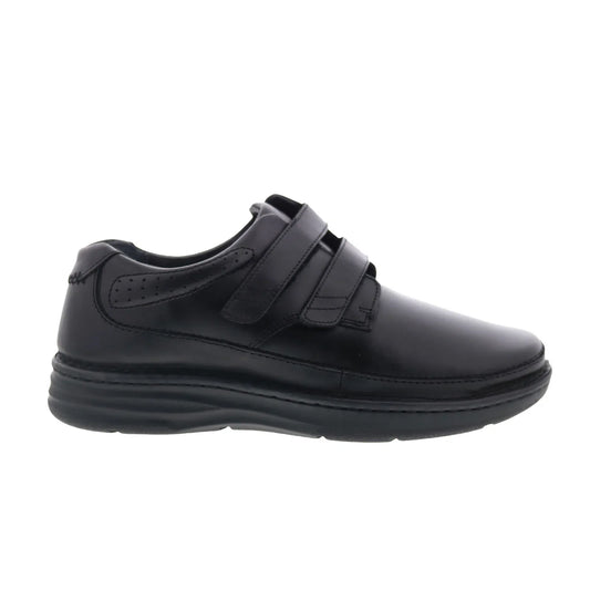 Drew Mansfield 44915-14 Mens Black Leather Lifestyle Sneakers Shoes