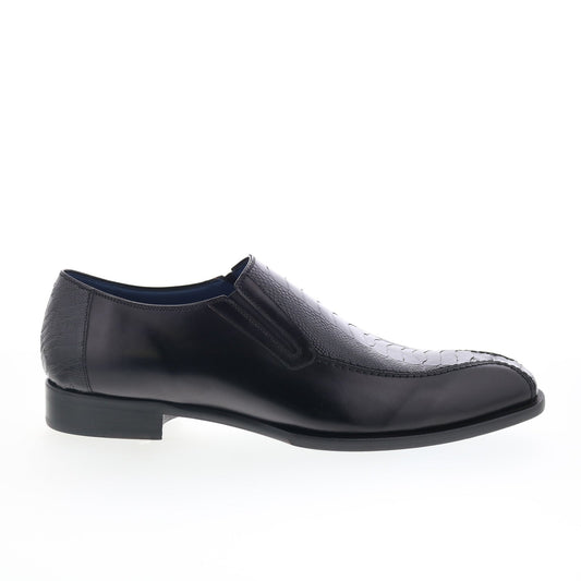 Mezlan 4735 Mens Black Leather Loafers & Slip Ons Casual Shoes