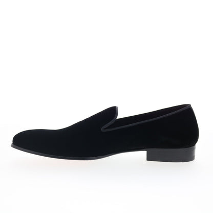 Mezlan Lublin 5036 Mens Black Canvas Loafers & Slip Ons Casual Shoes