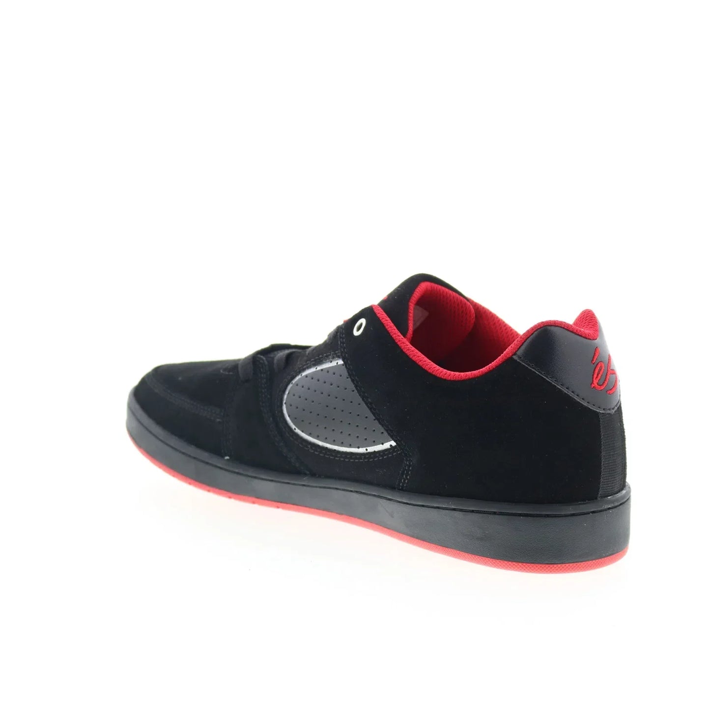 ES Accel Slim 5101000144542 Mens Black Suede Skate Inspired Sneakers Shoes