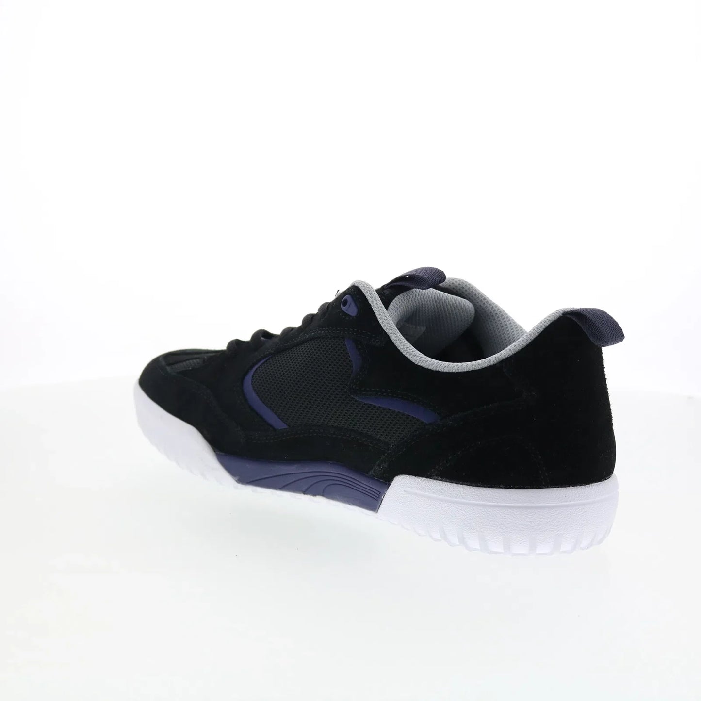 ES Quattro 5101000174585 Mens Black Suede Skate Inspired Sneakers Shoes