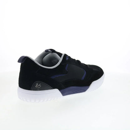 ES Quattro 5101000174585 Mens Black Suede Skate Inspired Sneakers Shoes