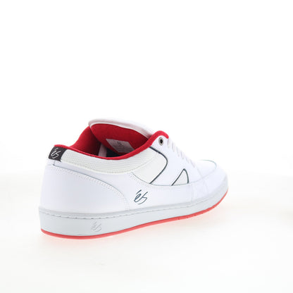 ES Sophisto 5101000211150 Mens White Leather Skate Inspired Sneakers Shoes