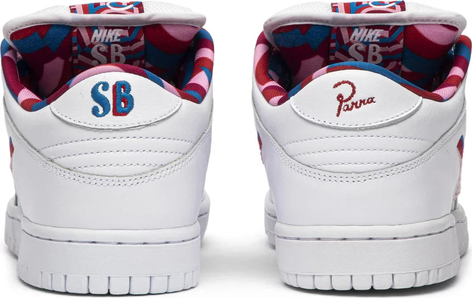 Nike Mens Parra x Dunk Low OG SB QS Sneakers