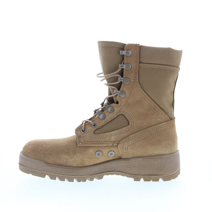 McRae Marine Hot Weather Made In USA 58MB Mens Brown Suede Tactical Boots