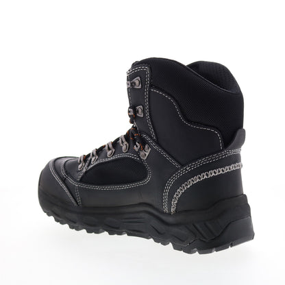 Hoss Blocker Aluminum Toe Waterproof Mens Black Extra Wide 4E Work Boots