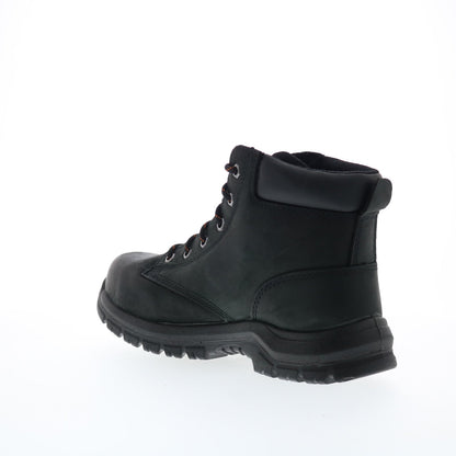 Hoss Basin 60141 Mens Black Leather Lace Up Work & Safety Boots