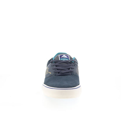 Emerica The Low Vulc 6101000131488 Mens Blue Skate Inspired Sneakers Shoes