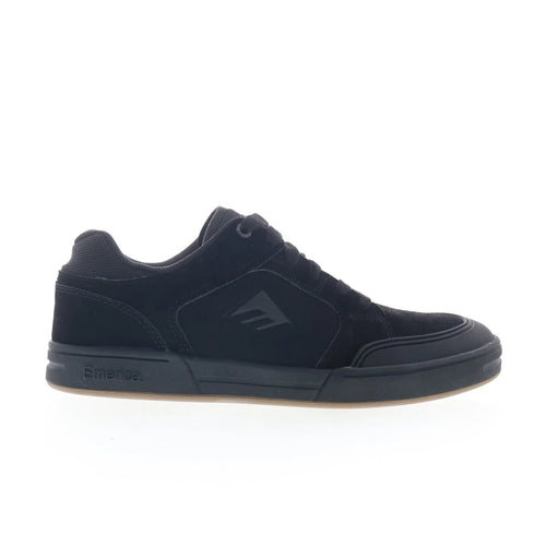 Emerica Heritic 6101000155544 Mens Black Skate Inspired Sneakers Shoes