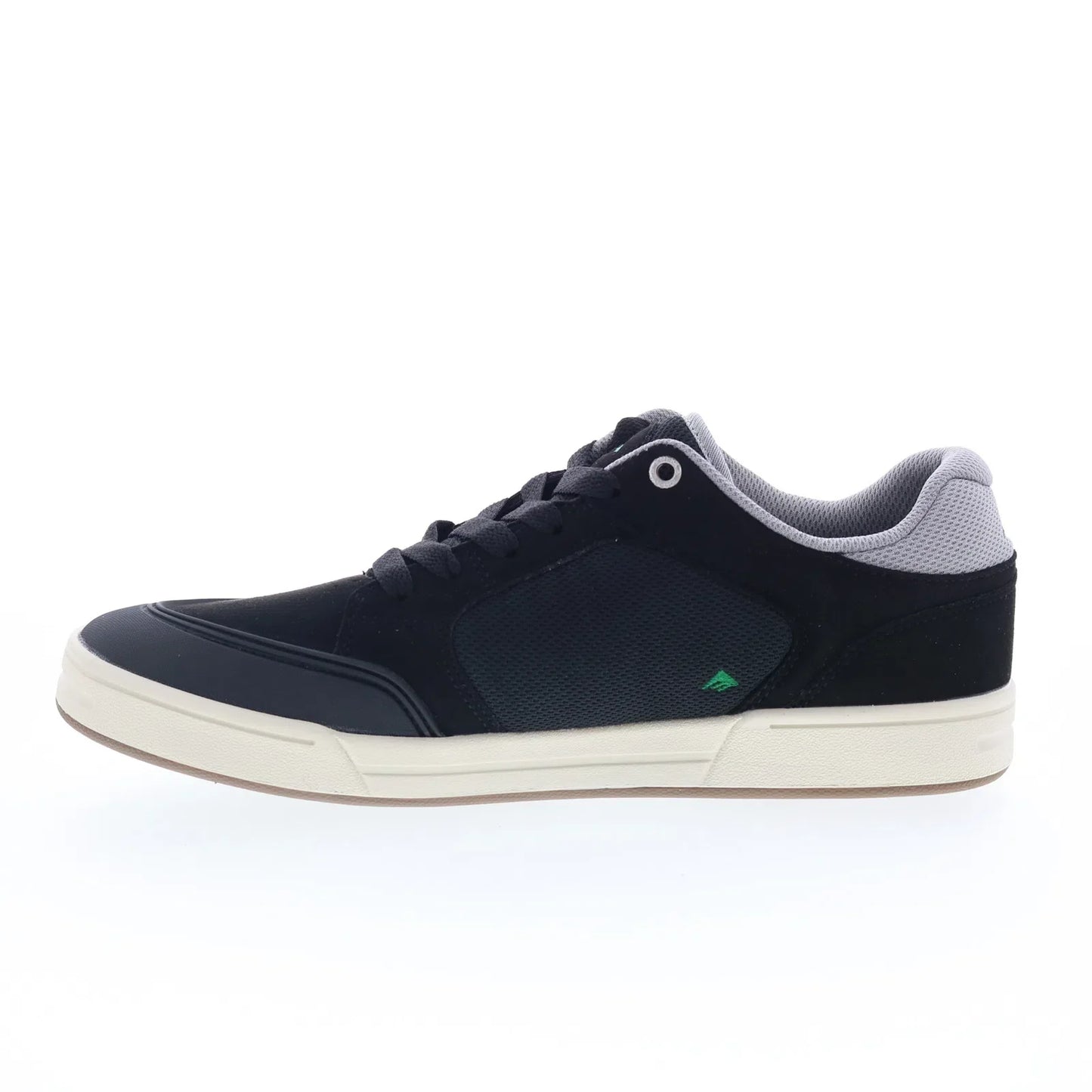 Emerica Heritic 6101000155975 Mens Black  Skate Inspired Sneakers Shoes