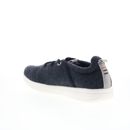 Minnetonka Eco Anew 62046-CHR Mens Black Canvas Lifestyle Sneakers Shoes