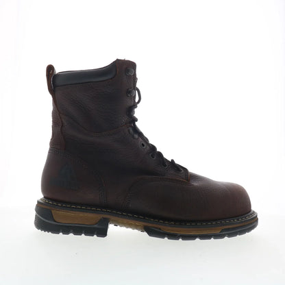 Rocky Steel Toe Waterproof 6693 Mens Brown Wide Leather Work & Safety Boots