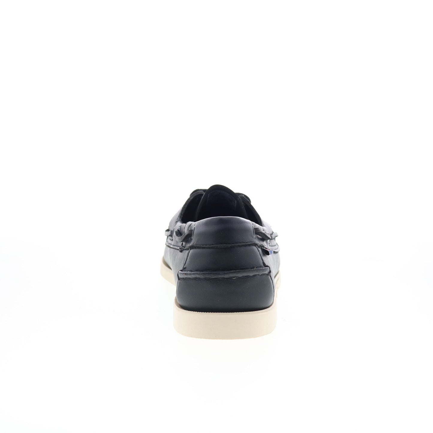 Sebago Docksides Portland Mens Black Leather Loafers & Slip Ons Boat Shoes