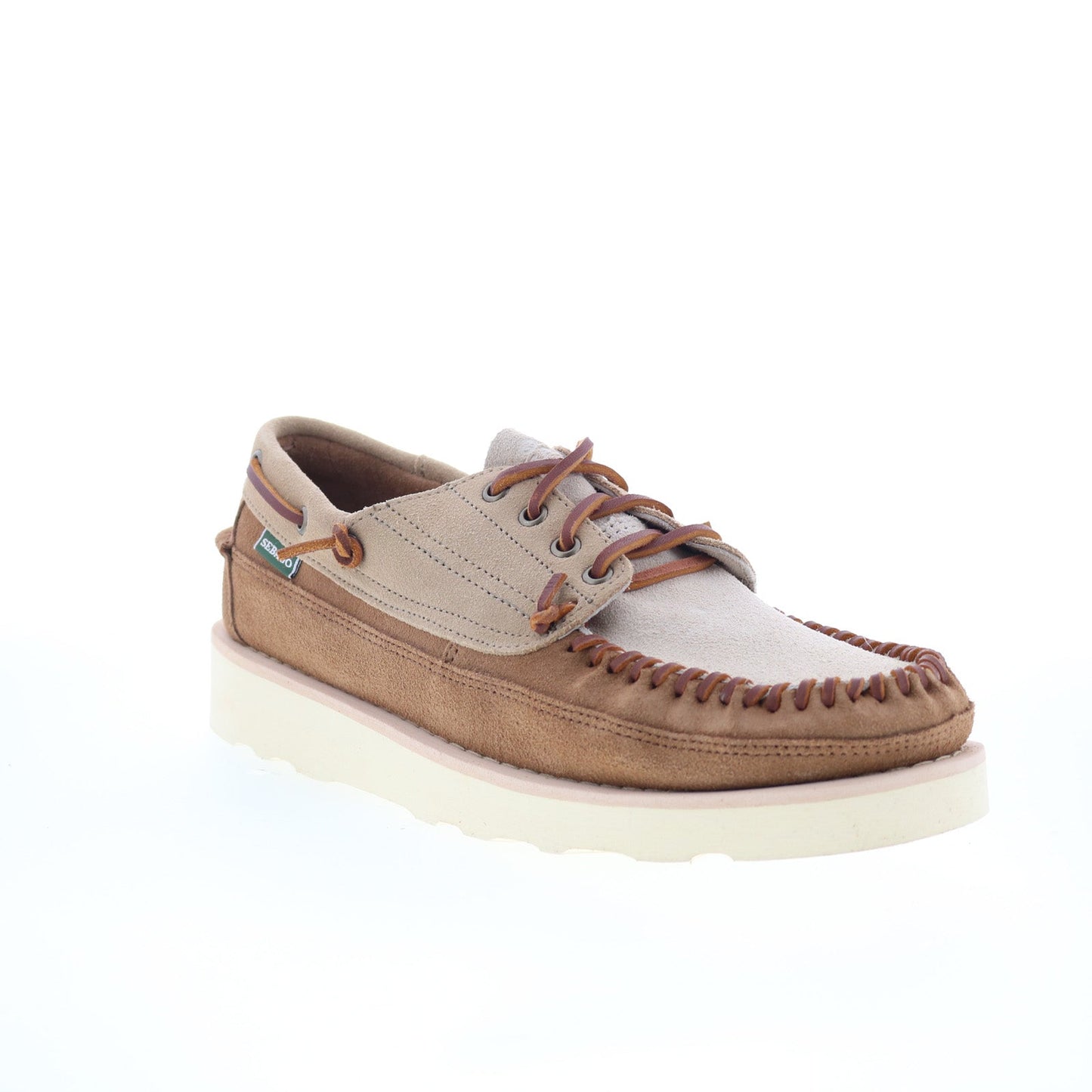 Sebago Cayuga 70015S0-959 Mens Brown Suede Loafers & Slip Ons Boat Shoes