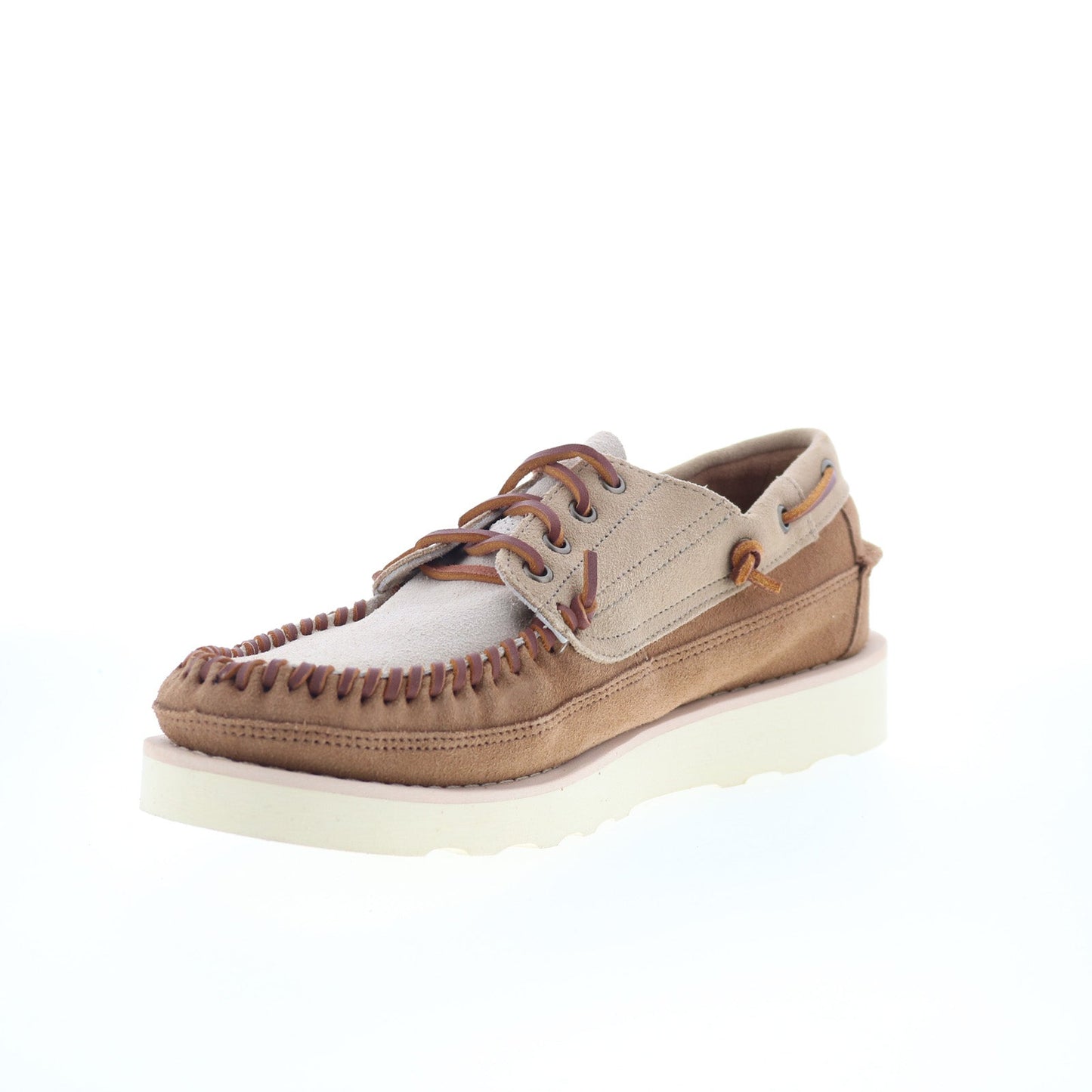 Sebago Cayuga 70015S0-959 Mens Brown Suede Loafers & Slip Ons Boat Shoes
