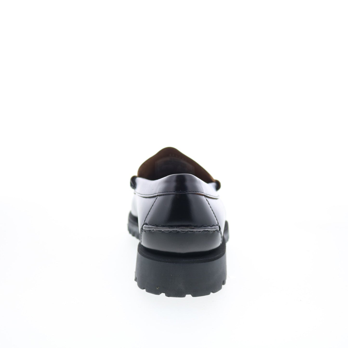 Sebago Dan Lug 7001HI0-987 Mens Black Loafers & Slip Ons Penny Shoes