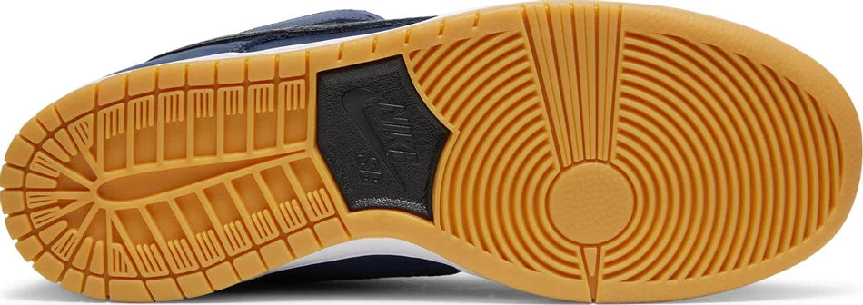 Nike Mens Dunk Low Pro ISO SB Sneakers - 'Navy Gum'