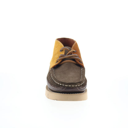 Sebago Miwak Suede Canoe Moc 741172W-A8H Mens Brown Nubuck Chukkas Boots