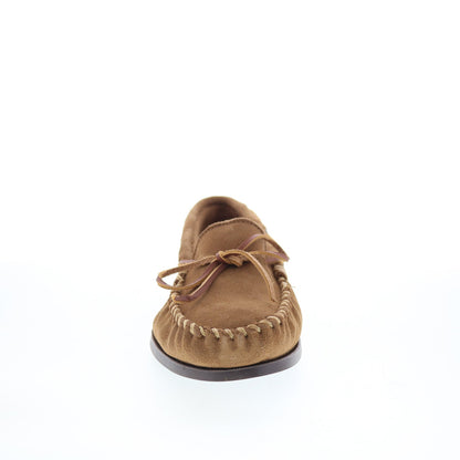 Minnetonka Camp Moc 747W-DST Mens Wide Loafers & Slip Ons Moccasin Shoes