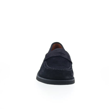 Sebago Ryan Suede PO 771176W-908 Mens Black Loafers & Slip Ons Penny Shoes