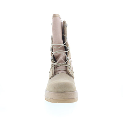 McRae Flame Resistant HW Made In USA Mens Beige Extra Wide Tactical Boots