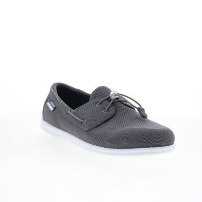Sebago Monterey 78117KW-917 Mens Gray Mesh Loafers & Slip Ons Boat Shoes