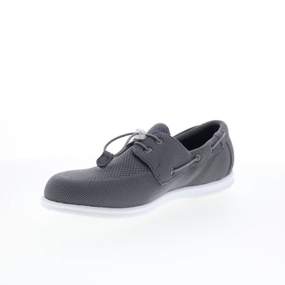 Sebago Monterey 78117KW-917 Mens Gray Mesh Loafers & Slip Ons Boat Shoes