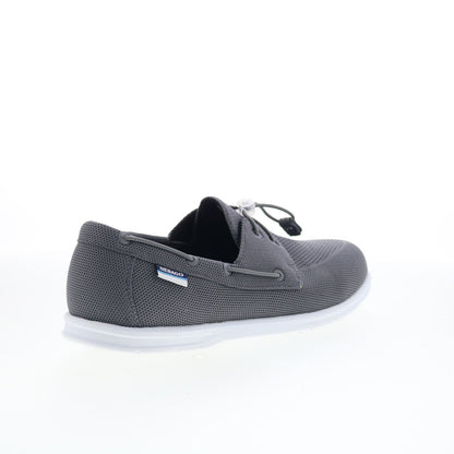 Sebago Monterey 78117KW-917 Mens Gray Mesh Loafers & Slip Ons Boat Shoes