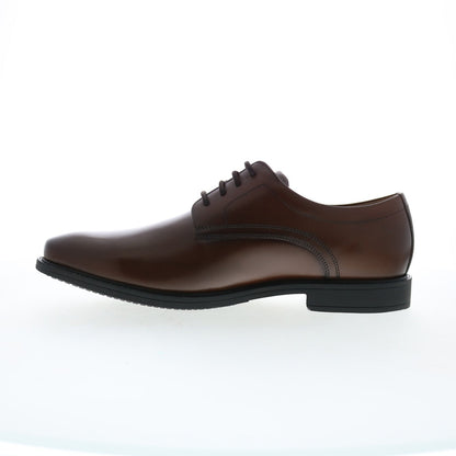 Nunn Bush Baxter Plain Toe Oxford Mens Brown Oxfords Plain Toe Shoes