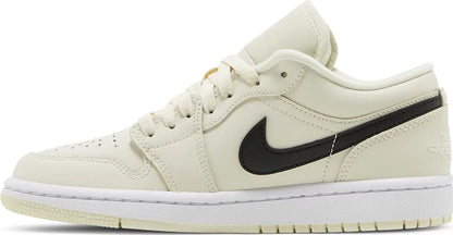 Nike Womens Air Jordan 1 Low Sneakers - 'Coconut Milk'