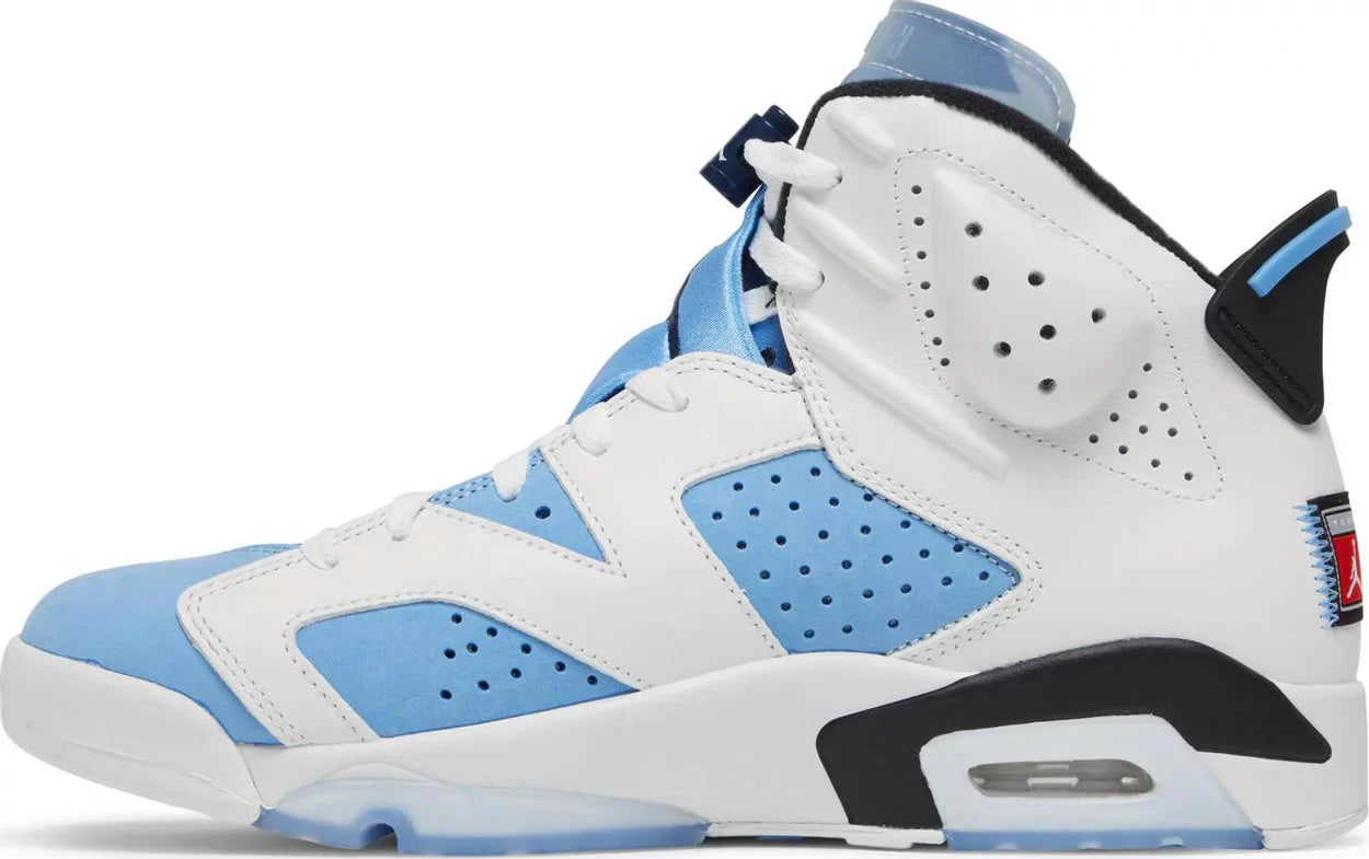 Nike Mens Air Jordan 6 Retro Sneakers - 'UNC Home'