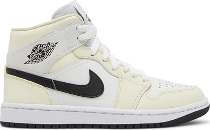 Nike Womens Air Jordan 1 Mid Sneakers - 'Coconut Milk'