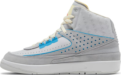 Nike Mens Union LA x Air Jordan 2 Retro SP Sneakers - 'Grey Fog'