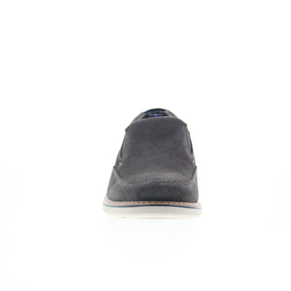 Nunn Bush Otto Moc Toe Slip On Mens Gray Wide Loafers Casual Shoes