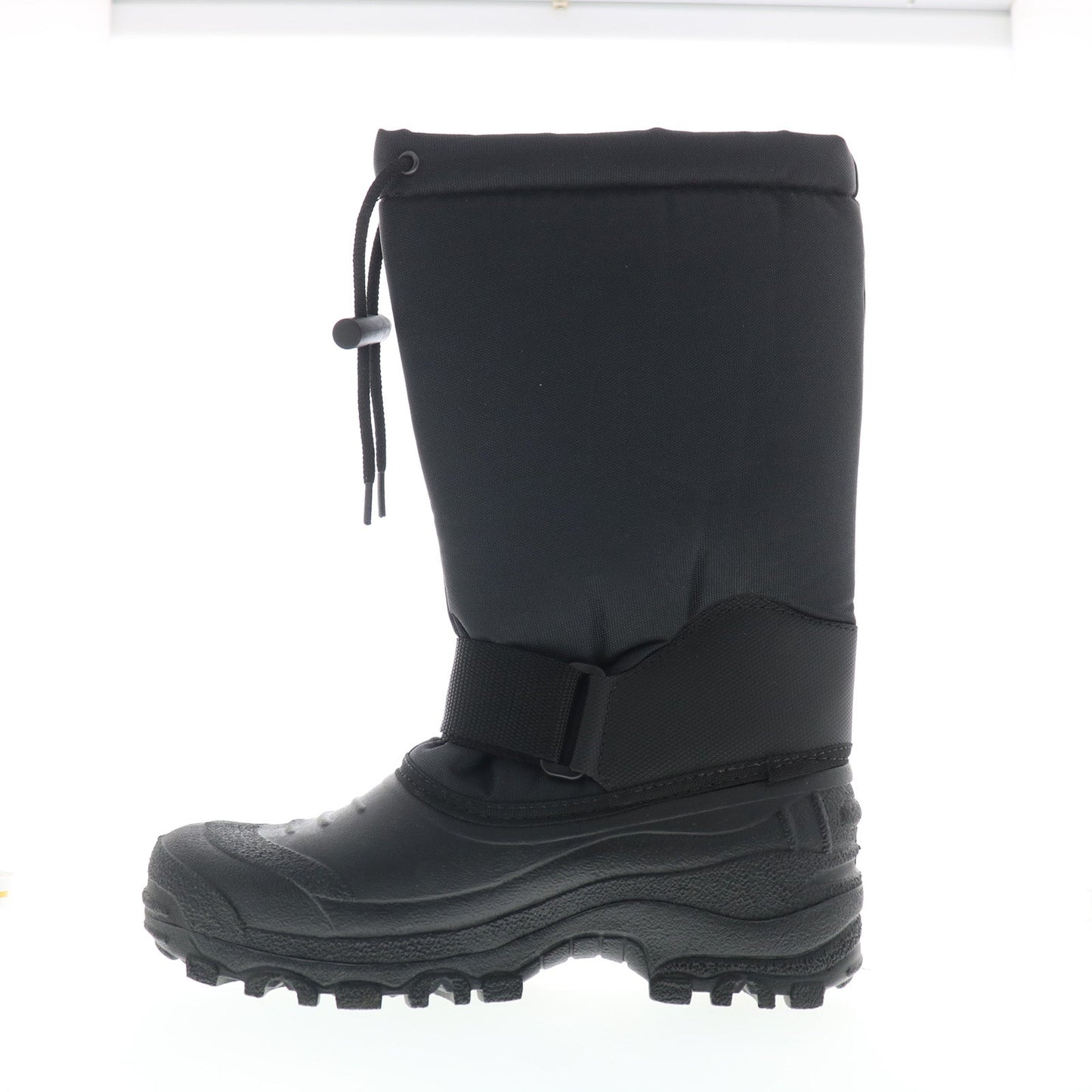 Tundra Mountaineer 892-68816 Mens Black Synthetic Strap Snow Boots