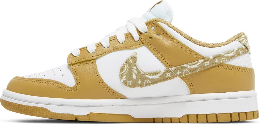 Nike Womens Dunk Low Sneakers - 'Barley Paisley'