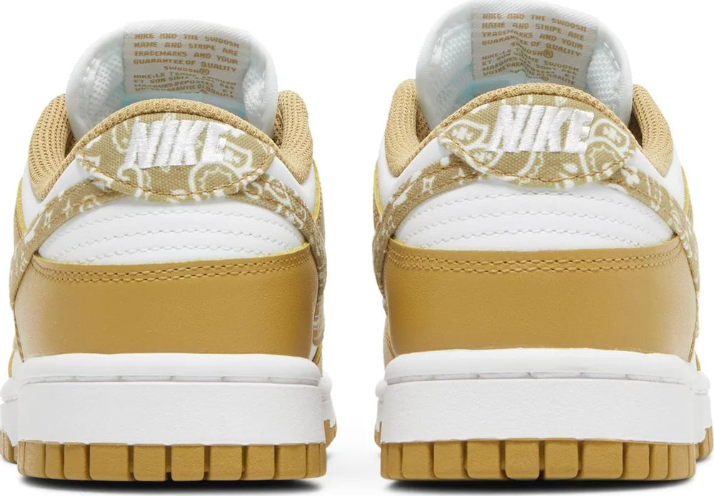Nike Womens Dunk Low Sneakers - 'Barley Paisley'