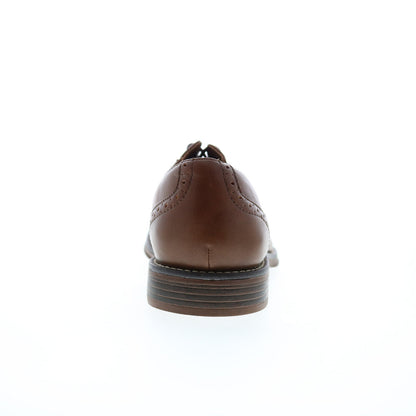 Dockers Ferrell 90-36796 Mens Brown Oxfords & Lace Ups Cap Toe Shoes