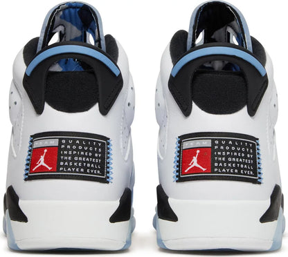 Nike Grade School Womens Air Jordan 6 Retro Sneakers - 'UNC Home'