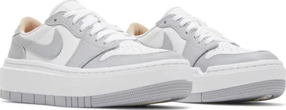Nike Womens Air Jordan 1 Elevate Low Sneakers - 'Wolf Grey'