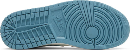 Nike Womens Air Jordan 1 Mid Sneakers - 'University Blue'