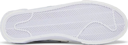 Nike Mens Sacai x Blazer Low Sneakers - 'White Patent'
