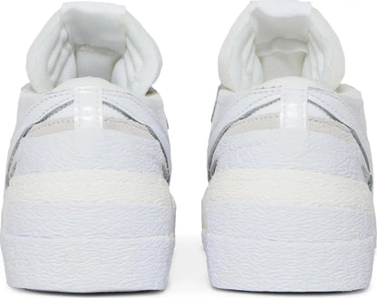 Nike Mens Sacai x Blazer Low Sneakers - 'White Patent'