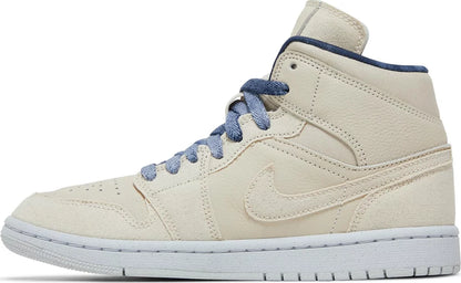 Nike Womens Air Jordan 1 Mid SE Sneakers - 'Sanddrift'