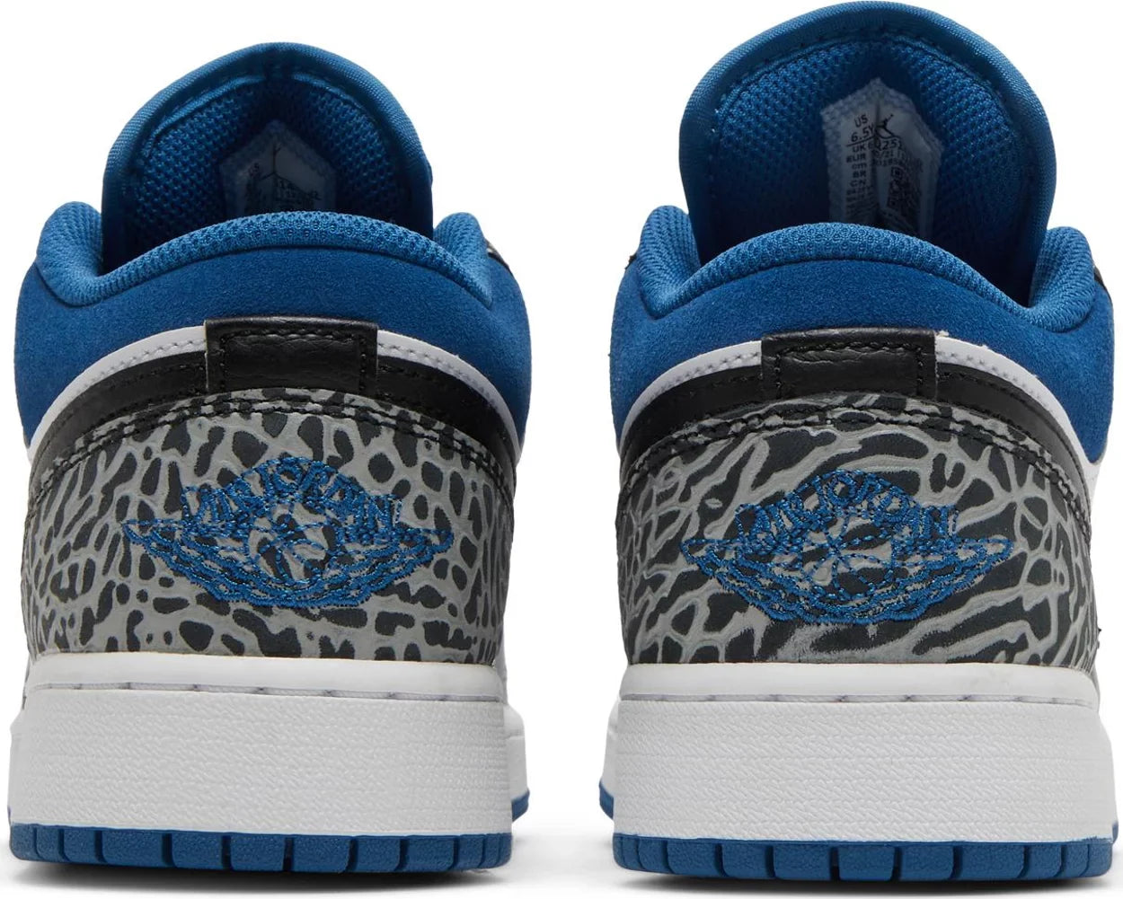 Nike Grade School Womens Air Jordan 1 Low SE Sneakers - 'True Blue'