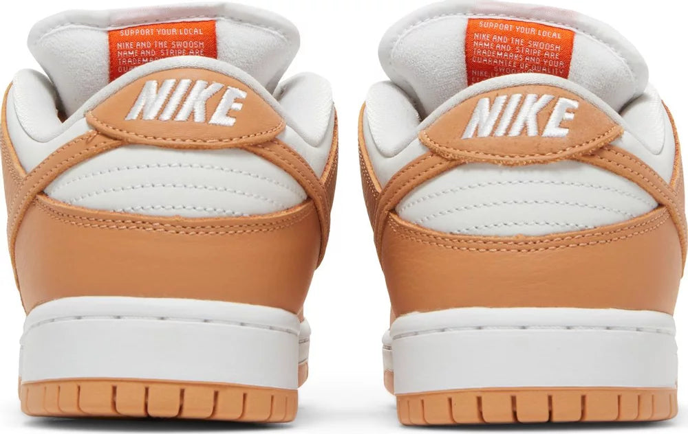Nike Mens Dunk Low Pro ISO SB Sneakers - 'Light Cognac'