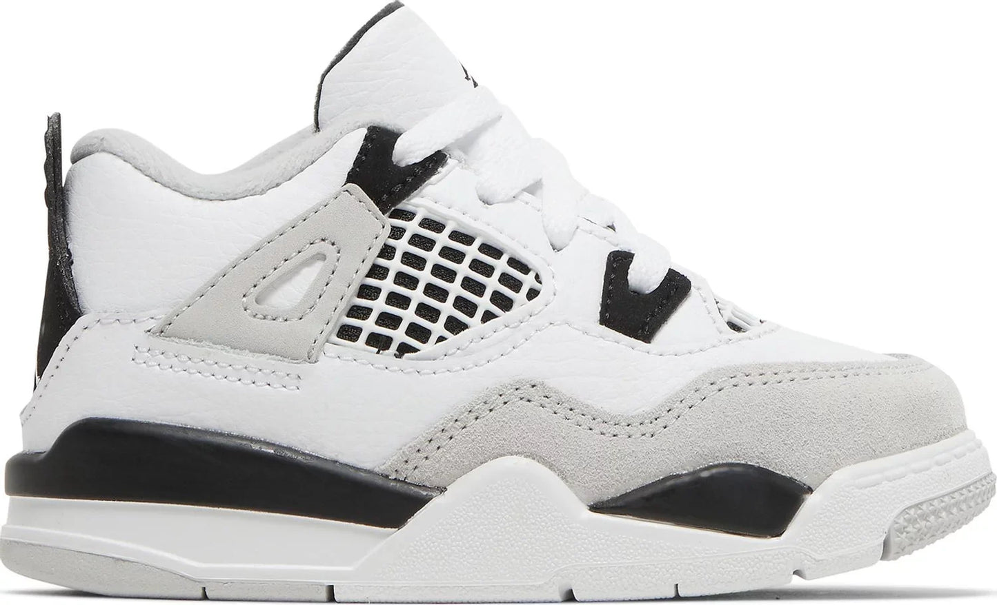 Nike Toddlers Air Jordan 4 Retro Sneakers - 'Military Black'