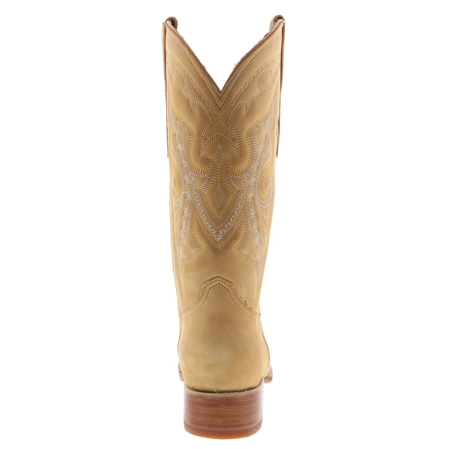 Los Altos Suede Boots XXX-Toe 956302 Mens Brown Wide Cowboy Western Boots