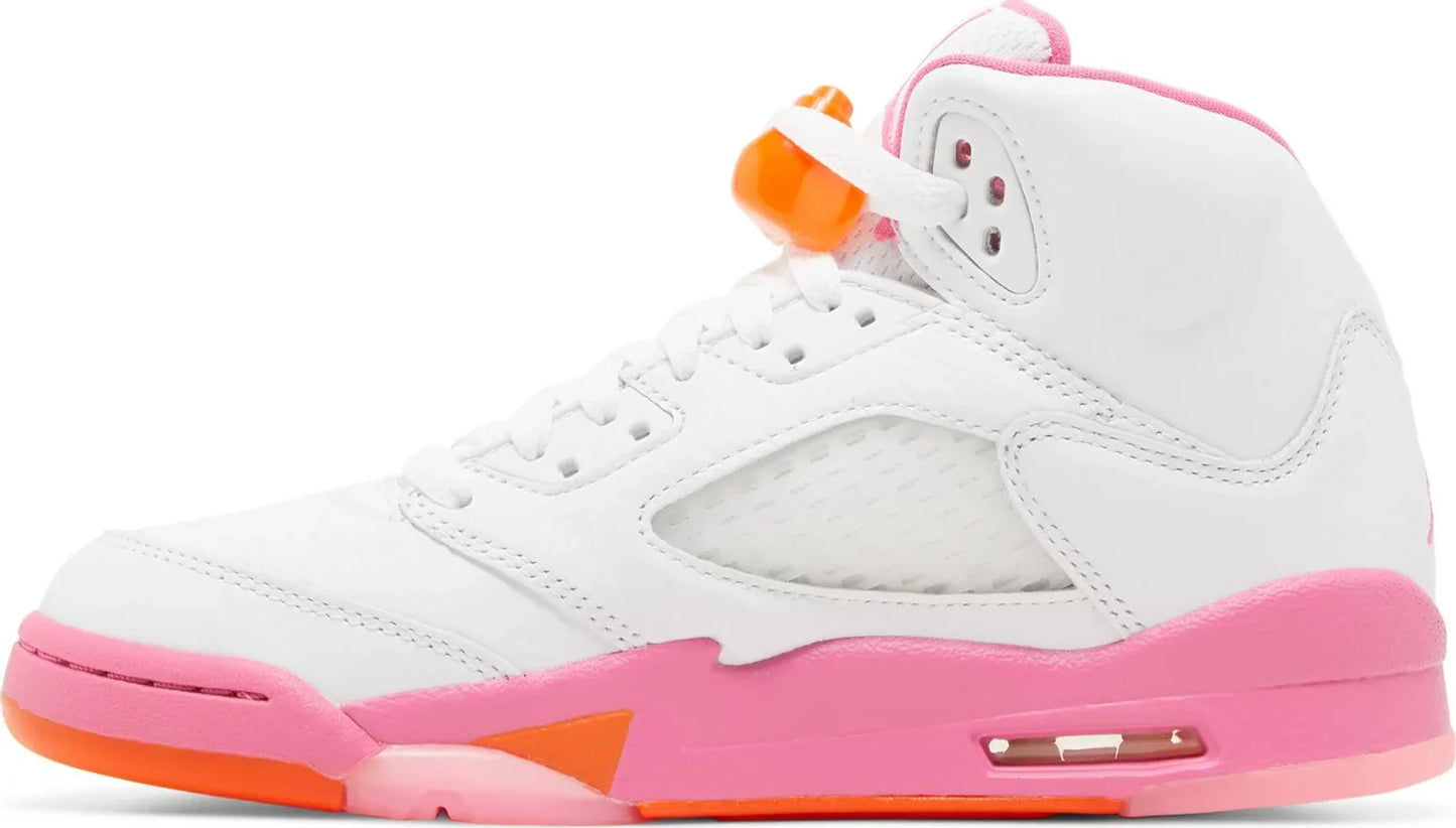 Nike Grade School Womens Air Jordan 5 Retro Sneakers - 'Pinksicle'
