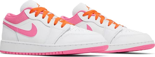Nike Grade School Womens Air Jordan 1 Low Sneakers - 'Pinksicle'